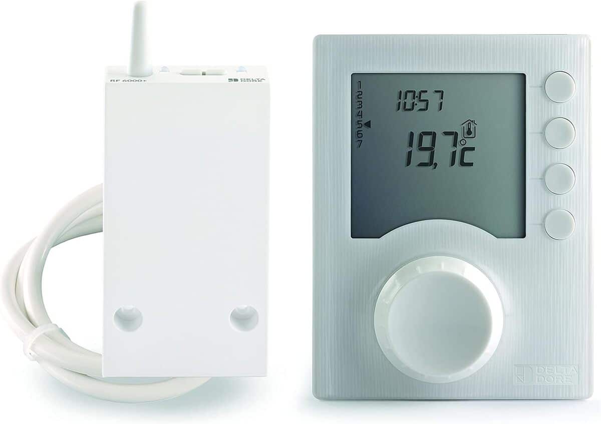 Test du thermostat Delta Dore Tybox 137+ blanc