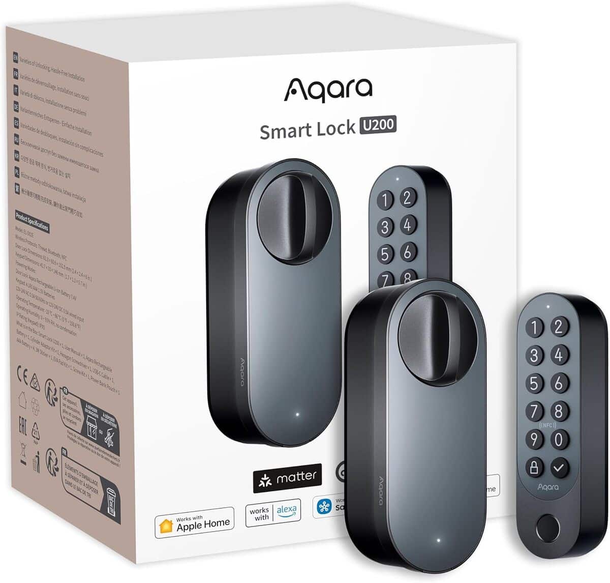 Test de la serrure connectée Aqara U200 : sécurité à portée de main