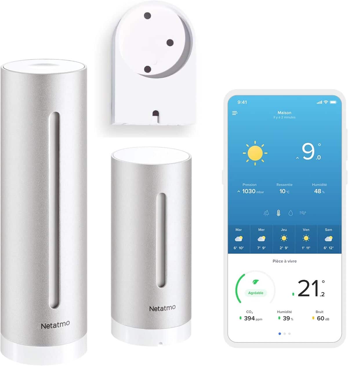 Test de la station météo connectée Netatmo NWS01-AMZ