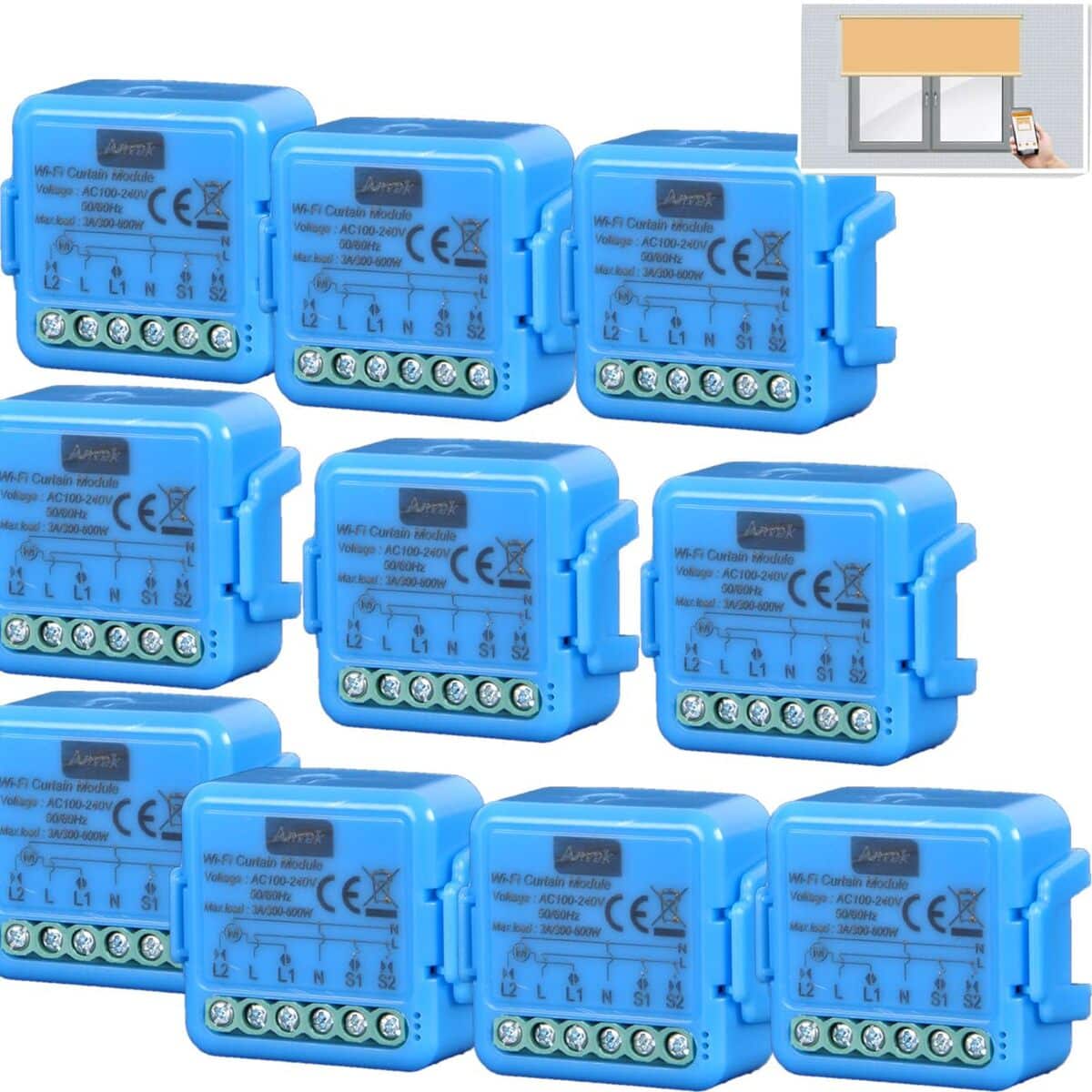 Test de l'interrupteur WiFi volets roulants Anvek : le contrôle intelligent