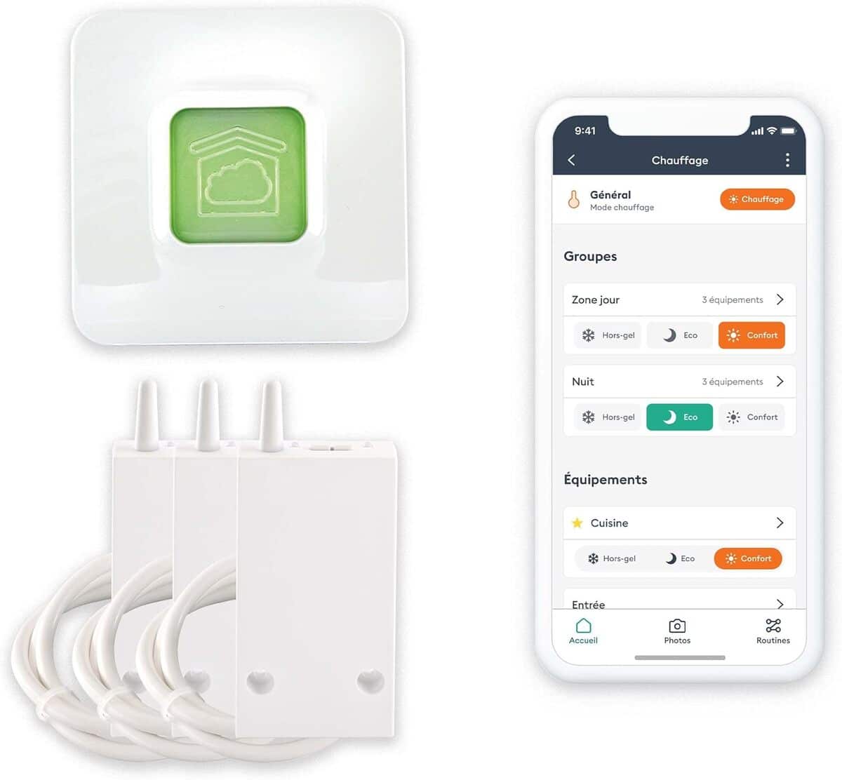 Test du pack RF6600 connecté 1.0