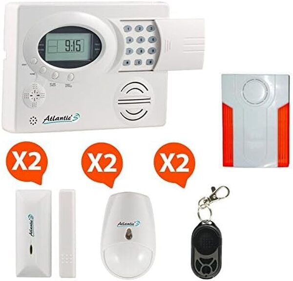 Atlantic'S ST III KIT 3 Alarme maison sans Fil st-iii Kit 3A