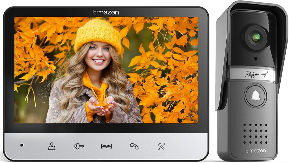 Test du visiophone connecté TMEZON V20 avec écran couleur 7