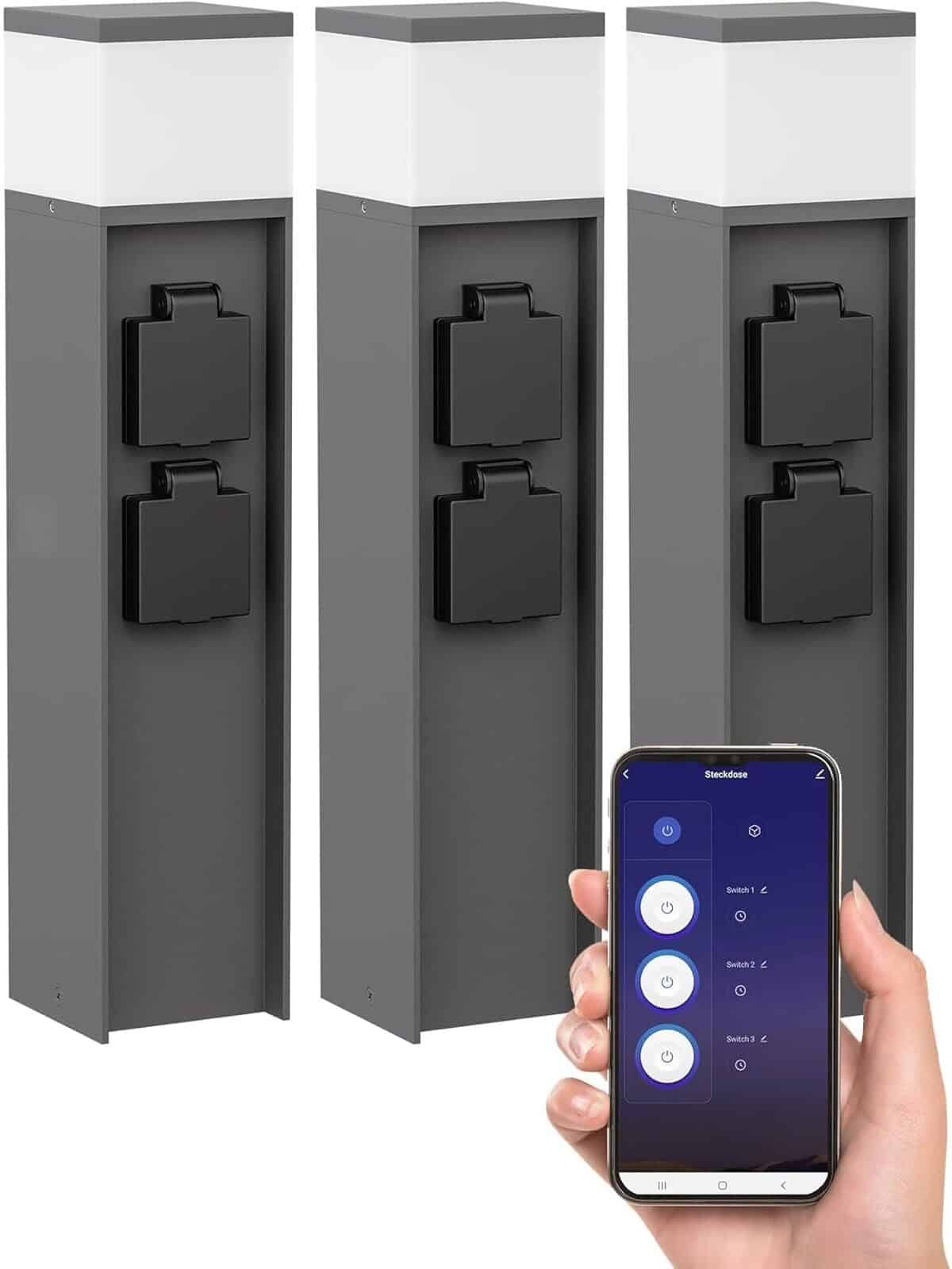 Test des lampes de jardin POMI ledscom.de : éclairage extérieur intelligent