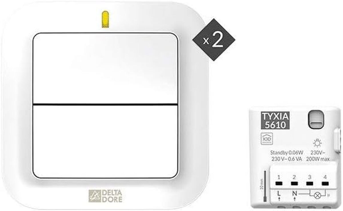 Test du pack Delta Dore Tyxa 611 : éclairage connecté sans travaux
