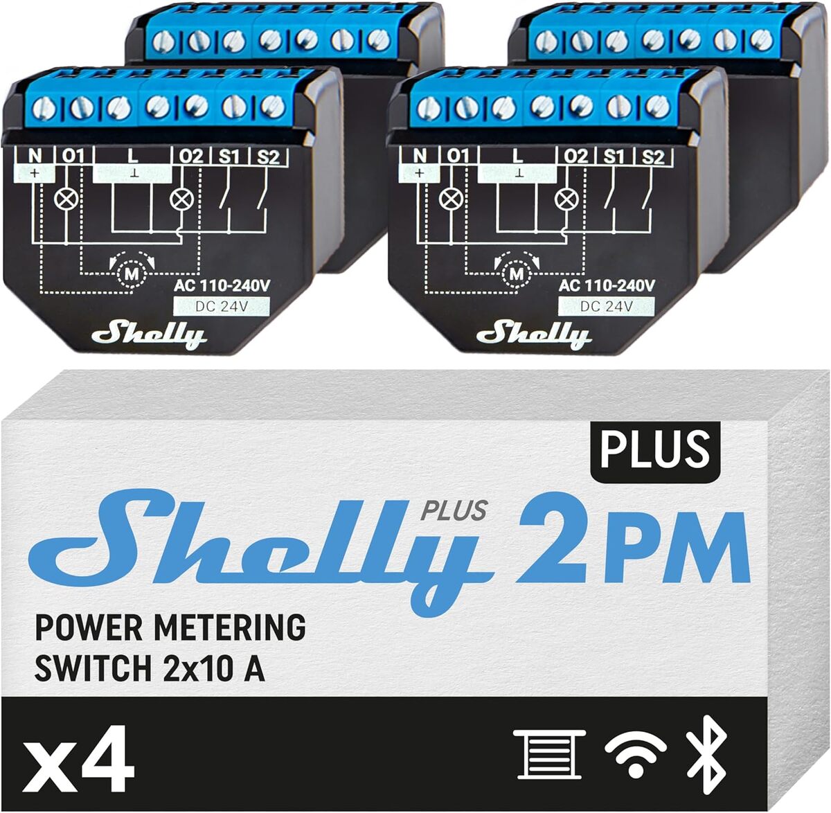 Test du Shelly Plus 2PM : relais interrupteur connecté