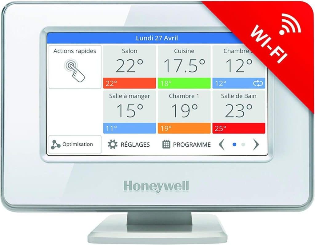 Test du thermostat Honeywell Home evohome : efficacité et connectivité au rendez-vous