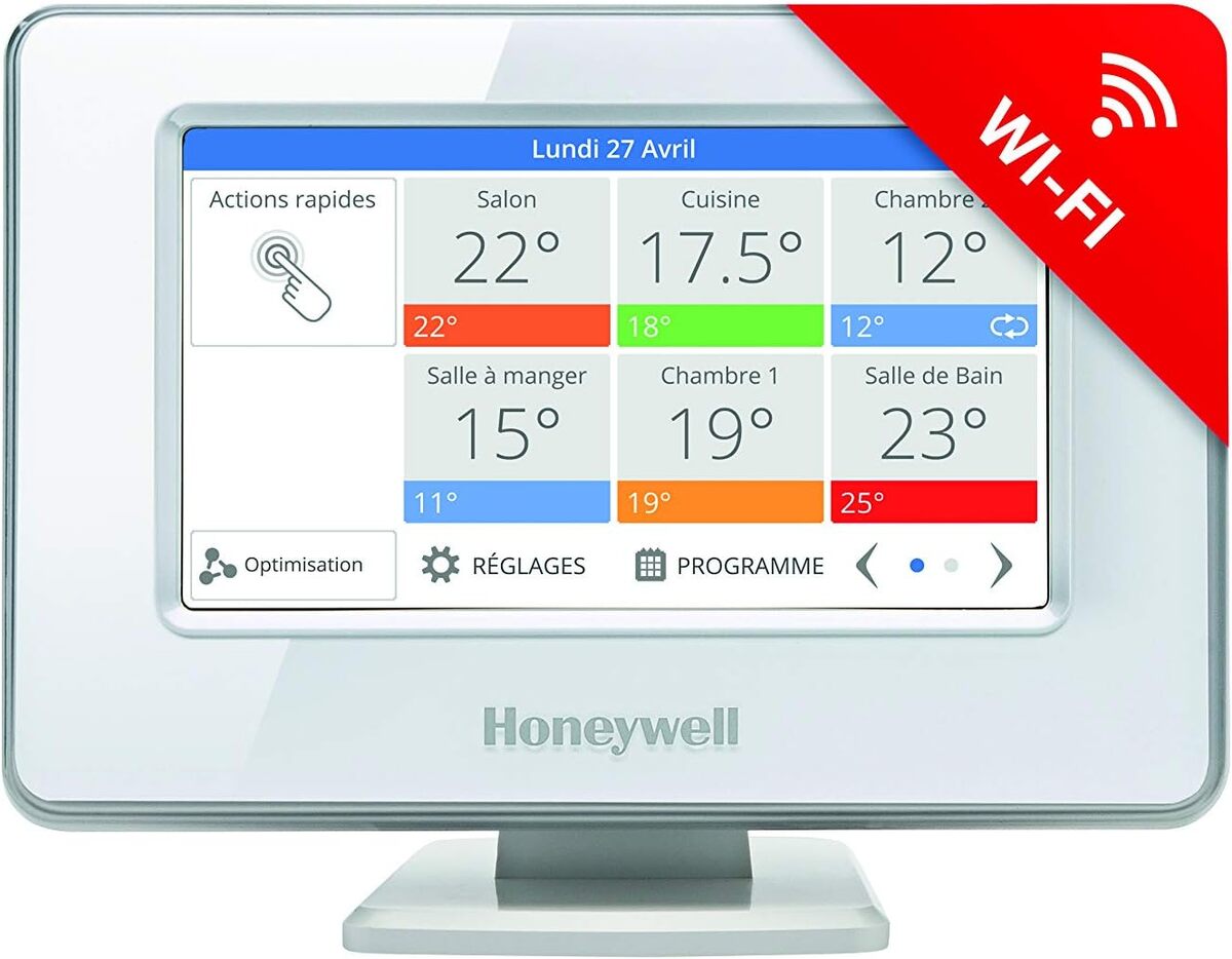 Test du thermostat Honeywell Home evohome : efficacité et connectivité au rendez-vous