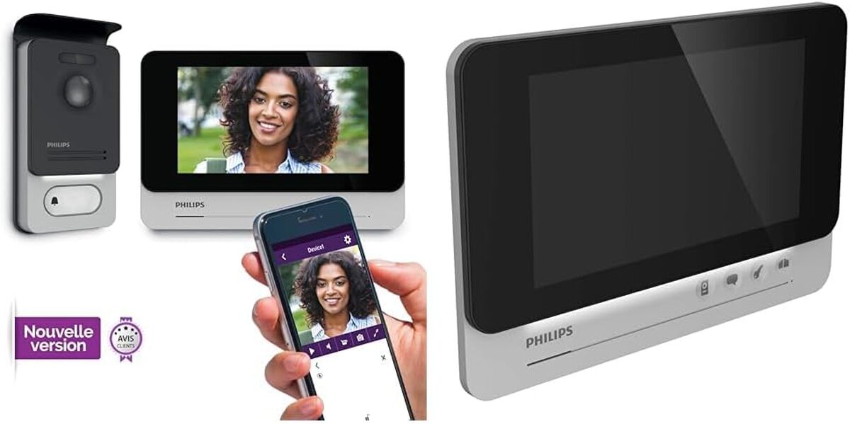 Test du visiophone Philips WelcomEye Connect 2 : connectivité et sécurité