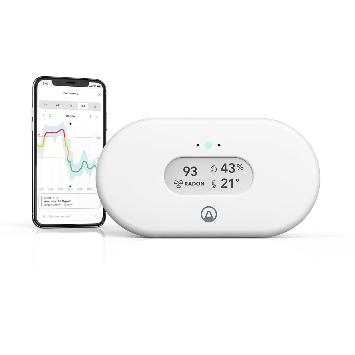 Test : airthings View Radon 2989, le détecteur intelligent