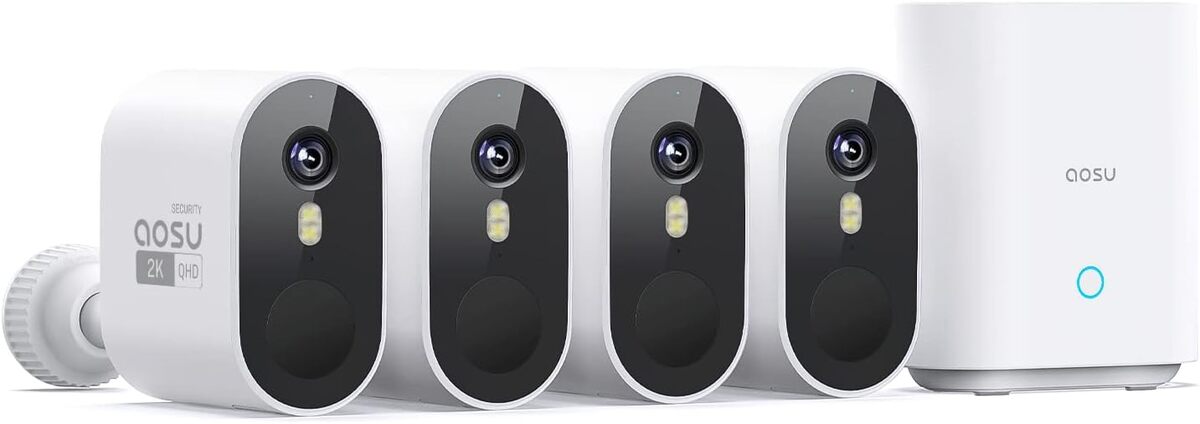 Test AOSU 2K : caméra surveillance extérieure sans abonnement