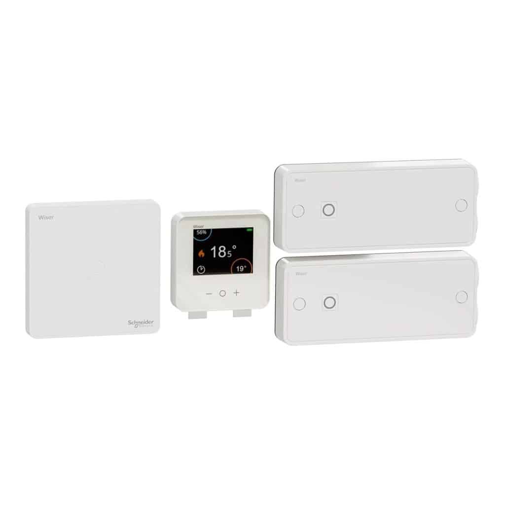 Test du thermostat connecté Schneider Electric Wiser CCTFR6905
