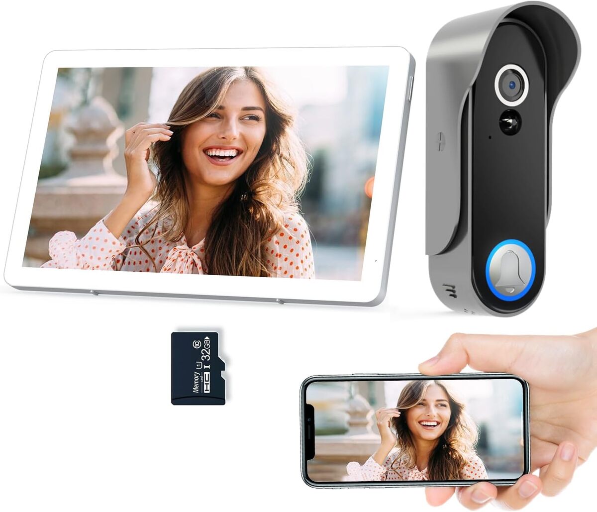 Test du visiophone sans fil SIMBAILAI 8 pouces : performance et innovation