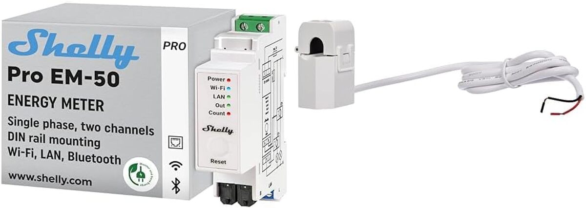 Test : shelly Pro EM 50A, compteur électrique polyvalent pour la domotique
