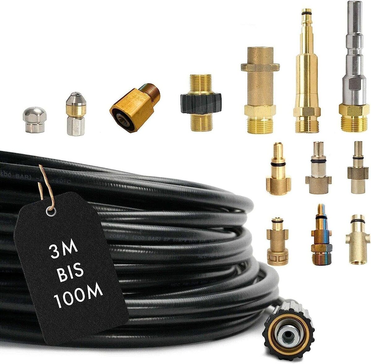 Test : tuyau de nettoyage multi-marques 14 pièces