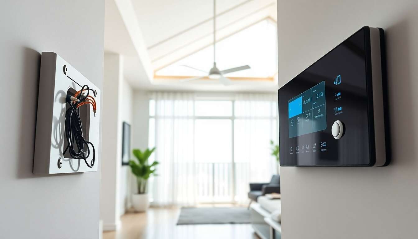 Comparatif entre alarmes filaires et sans fil