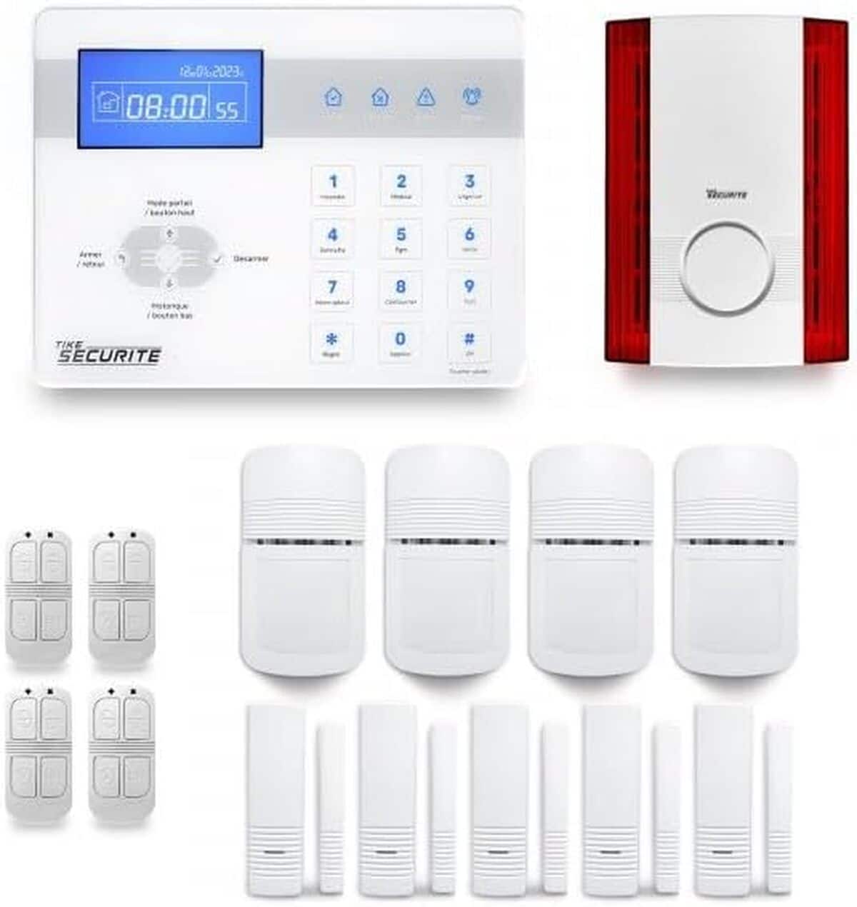 Test de l'alarme sans fil ICE-Bi : sécurité connectée et efficace