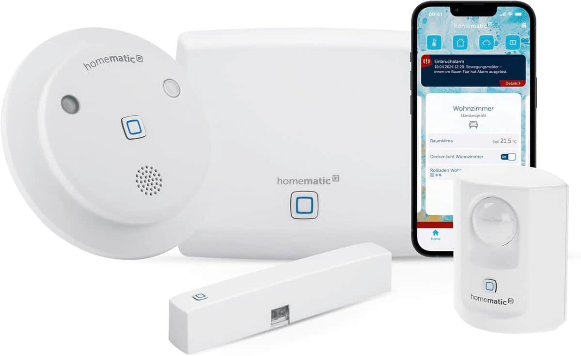 Test du kit de démarrage alarme Homematic IP 153348A0