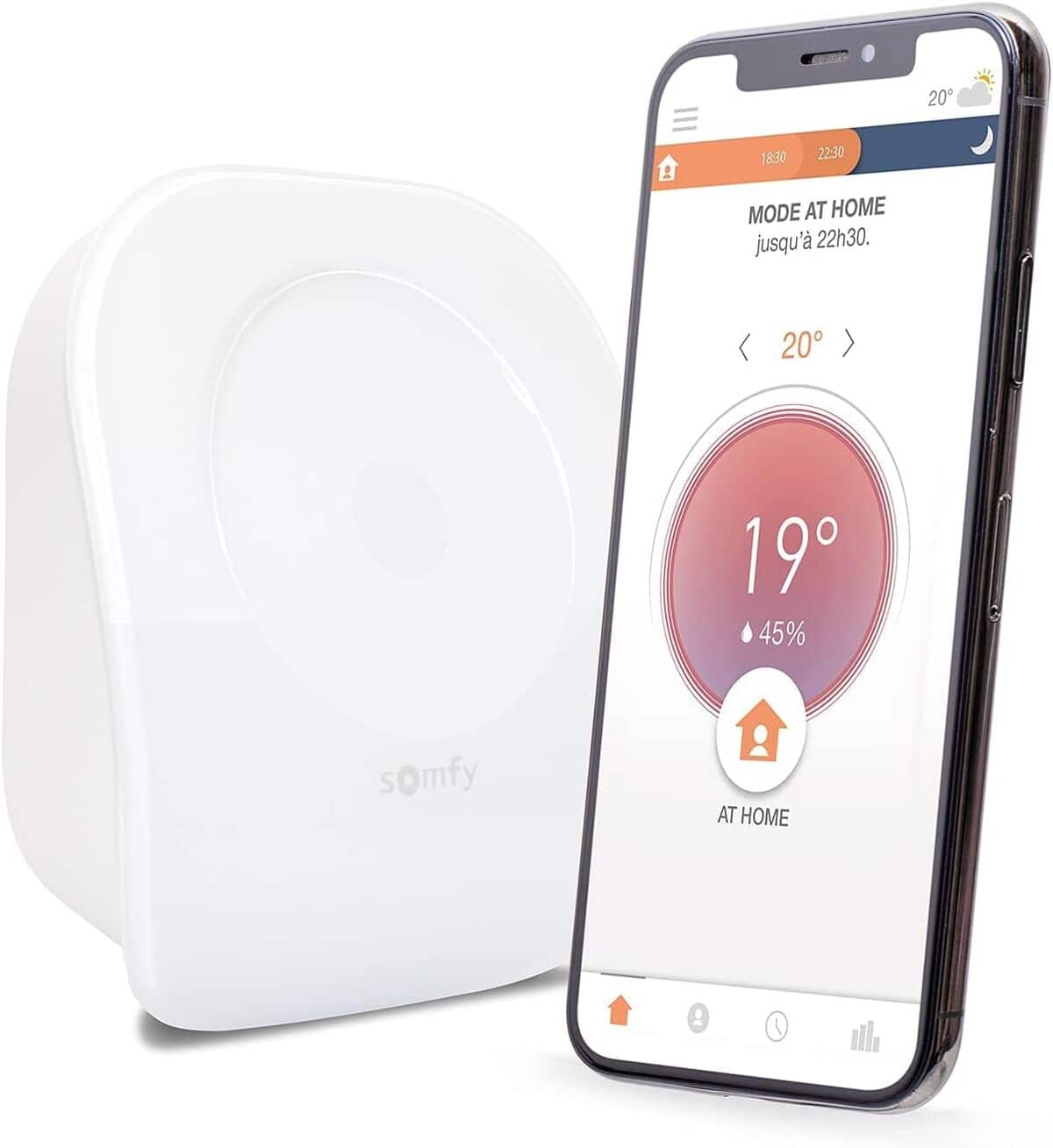 Test du thermostat connecté Somfy 1870775 : pratique et compatible assistants vocaux