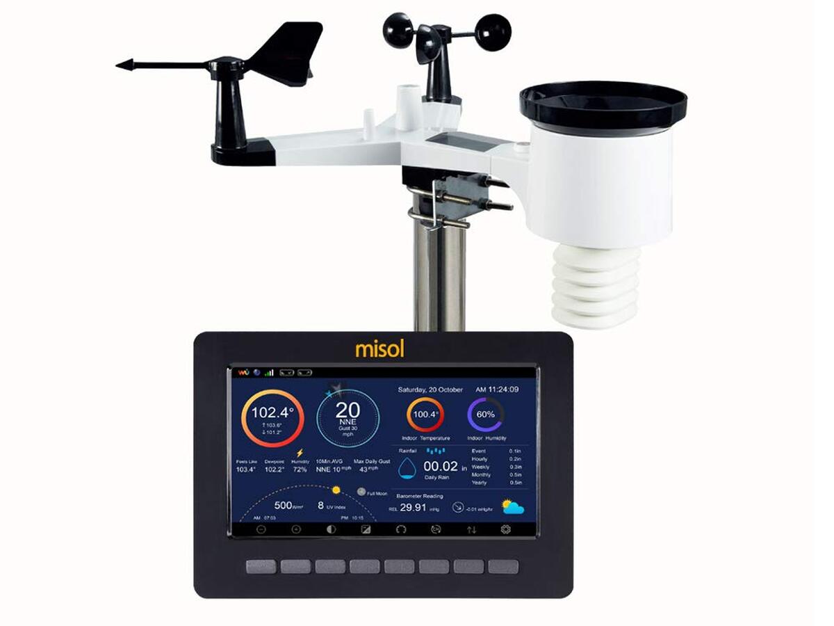Test : station météo sans fil Misol WiFi connectée