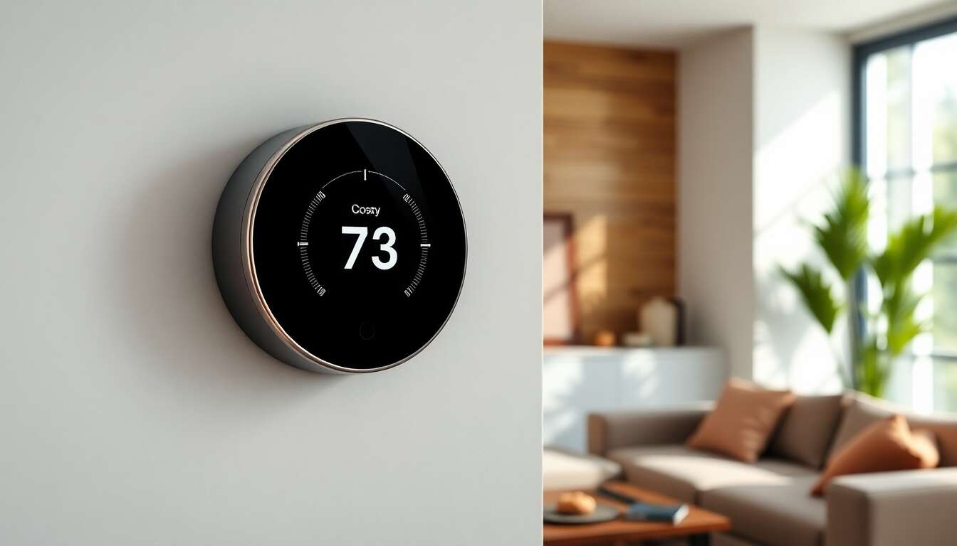 Installation et entretien d'un thermostat connect&eacute;