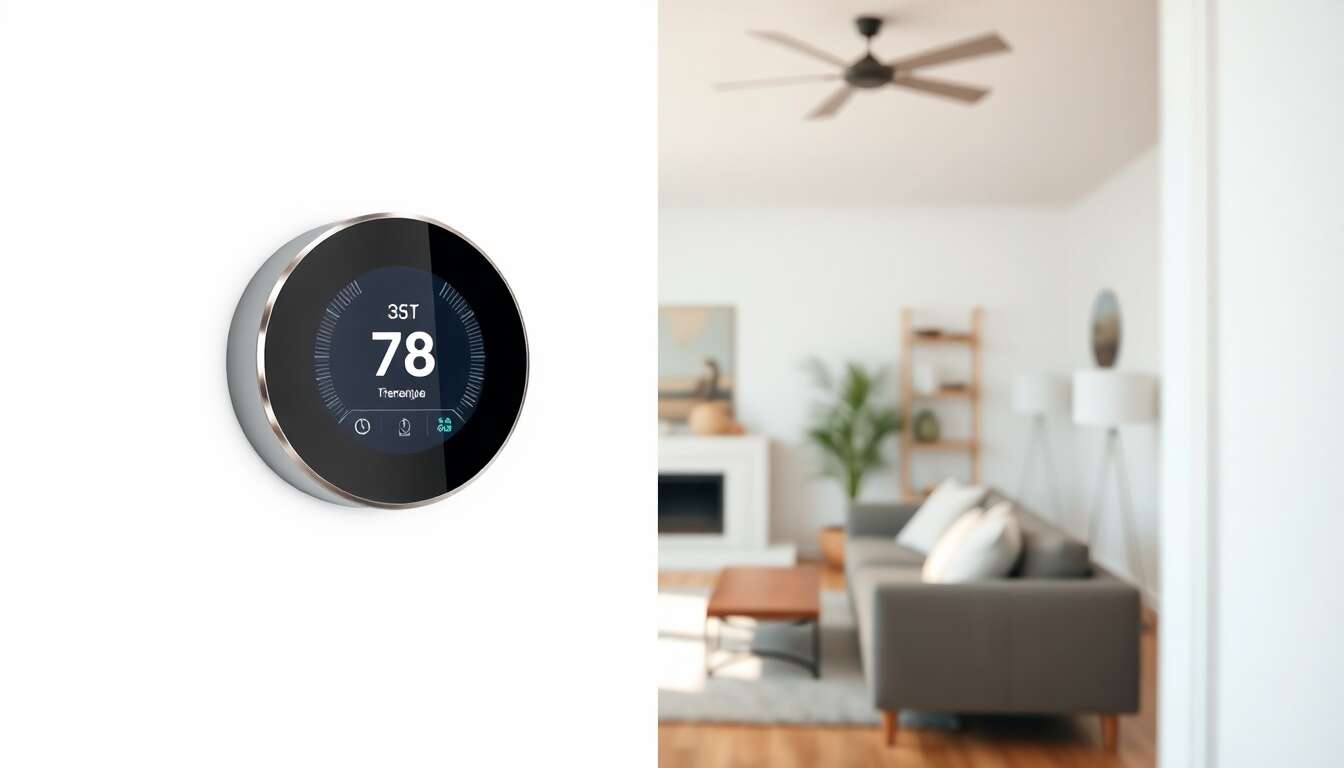 &eacute;conomies d'&eacute;nergie et confort gr&acirc;ce aux thermostats connect&eacute;s