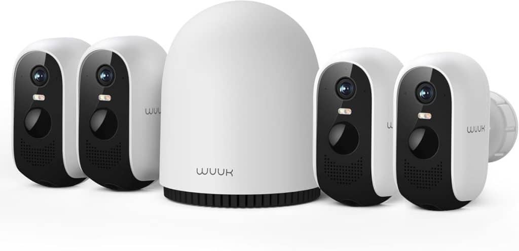 Test de la WUUK caméra de surveillance WiFi 2K sans fil : sécurité et autonomie