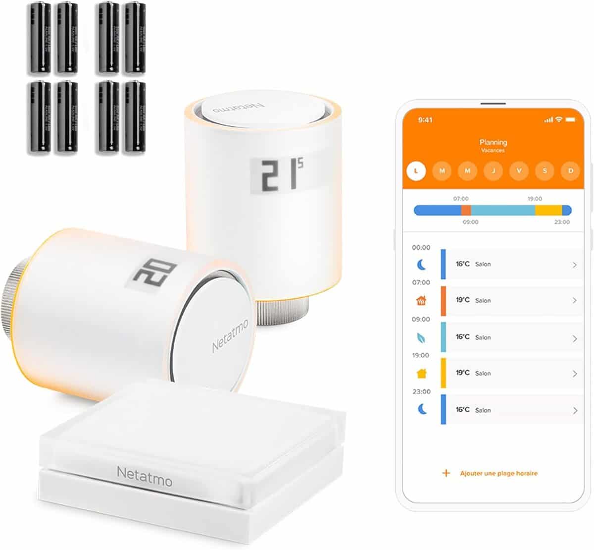 Test du pack Netatmo : tête thermostatique connectée et intelligente