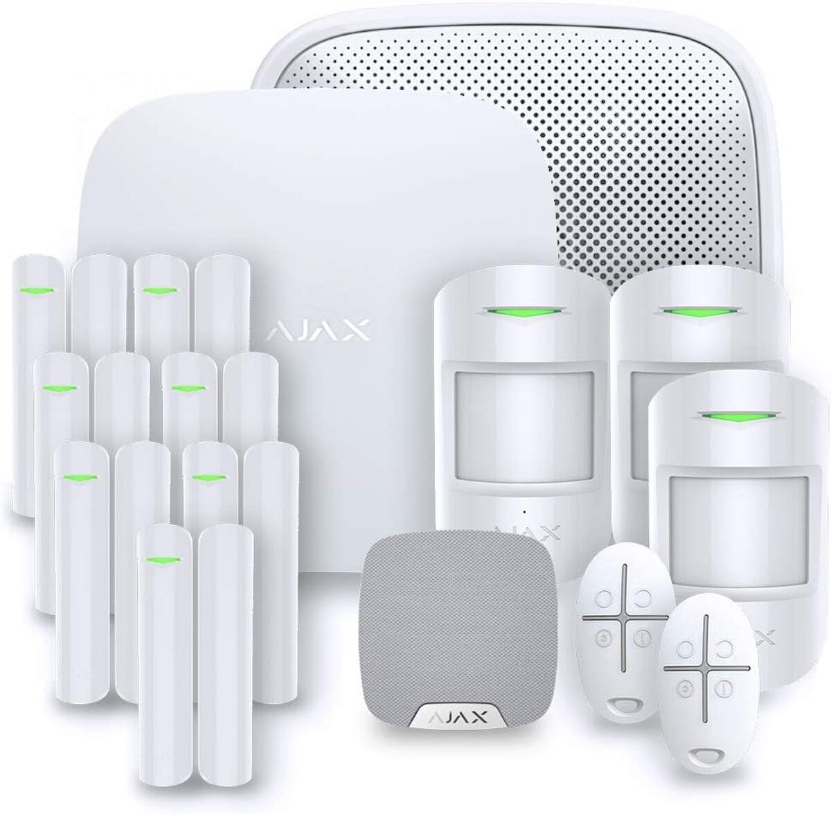 Test alarme maison Ajax StarterKit Plus Blanc - Kit 7
