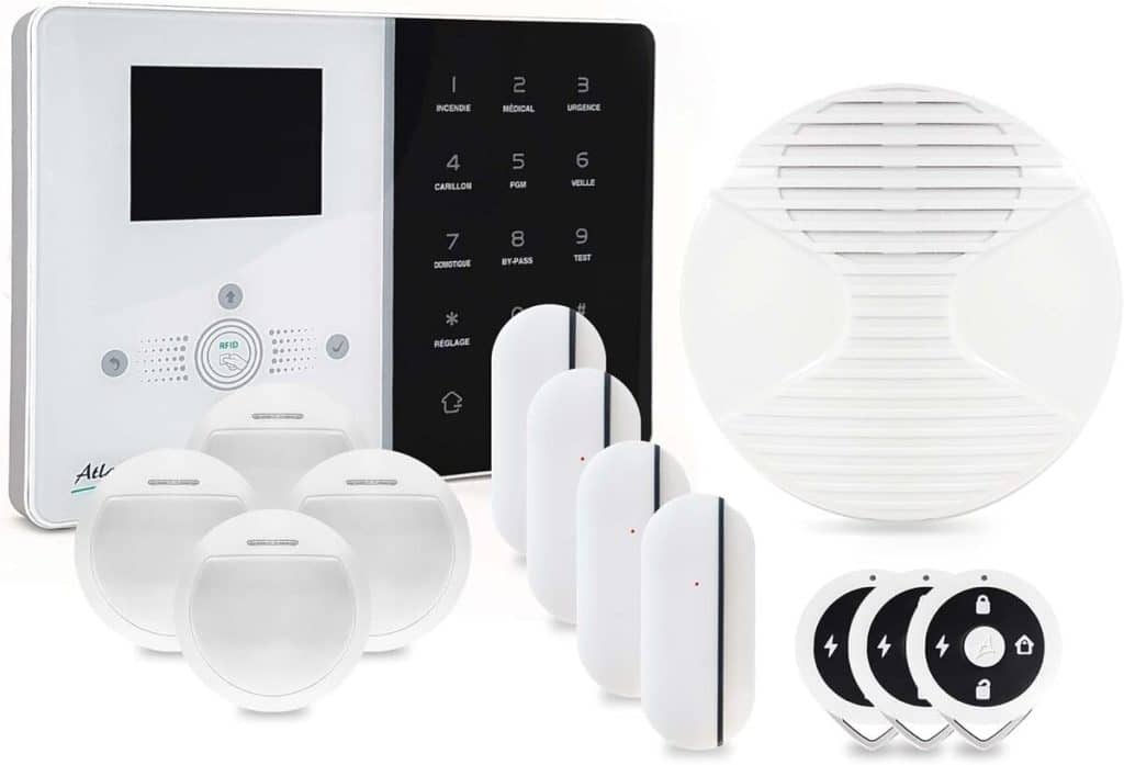 Test : alarme maison sans fil IP Ipeos Kit 4