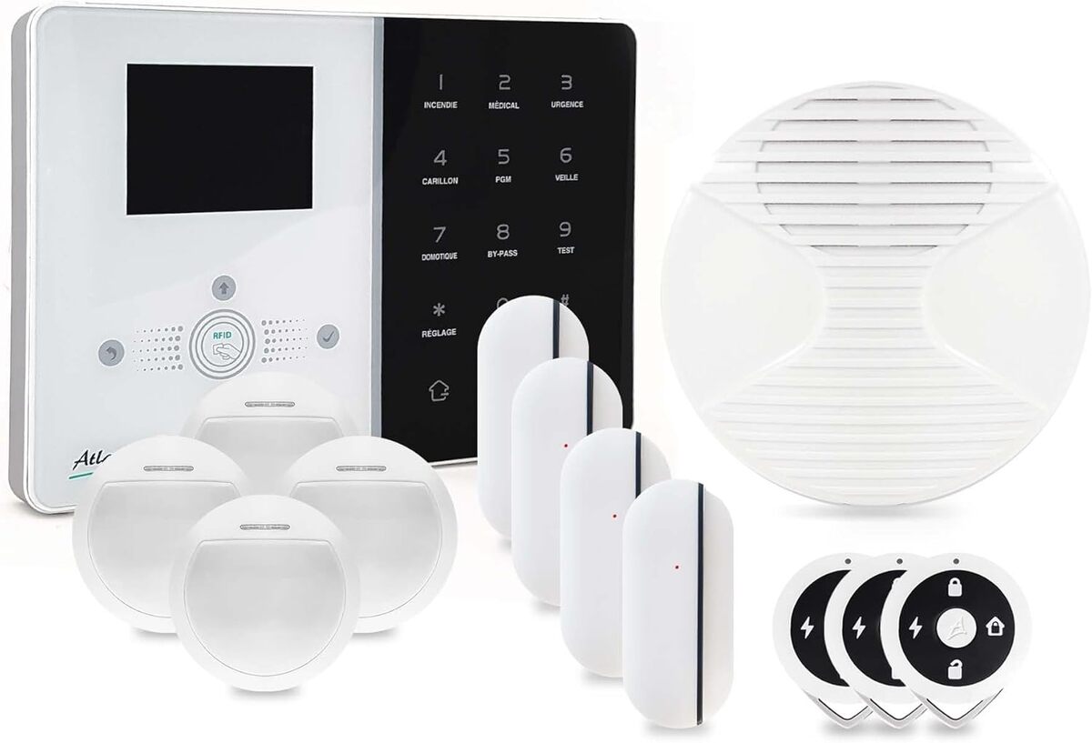 Test : alarme maison sans fil IP Ipeos Kit 4