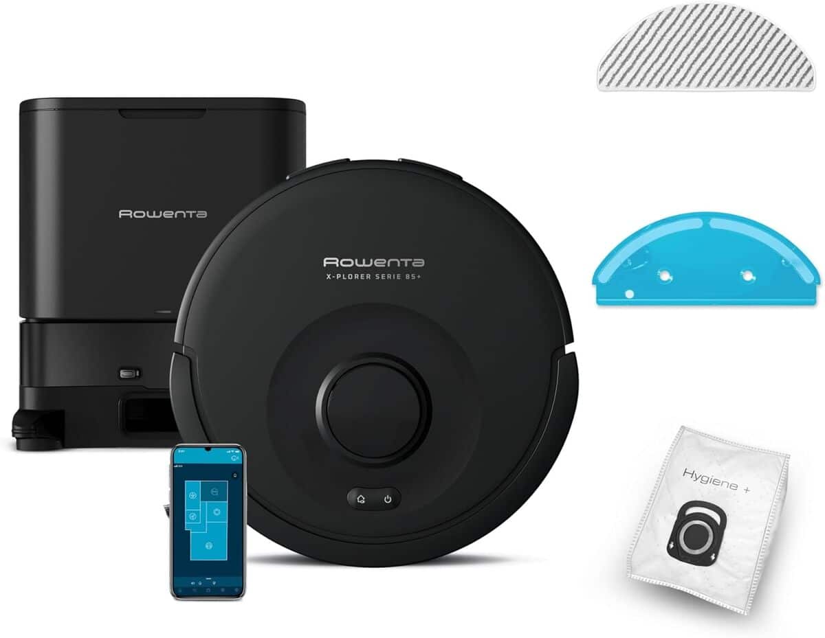 Test aspirateur robot Rowenta X-PLORER Serie85+ 6000Pa