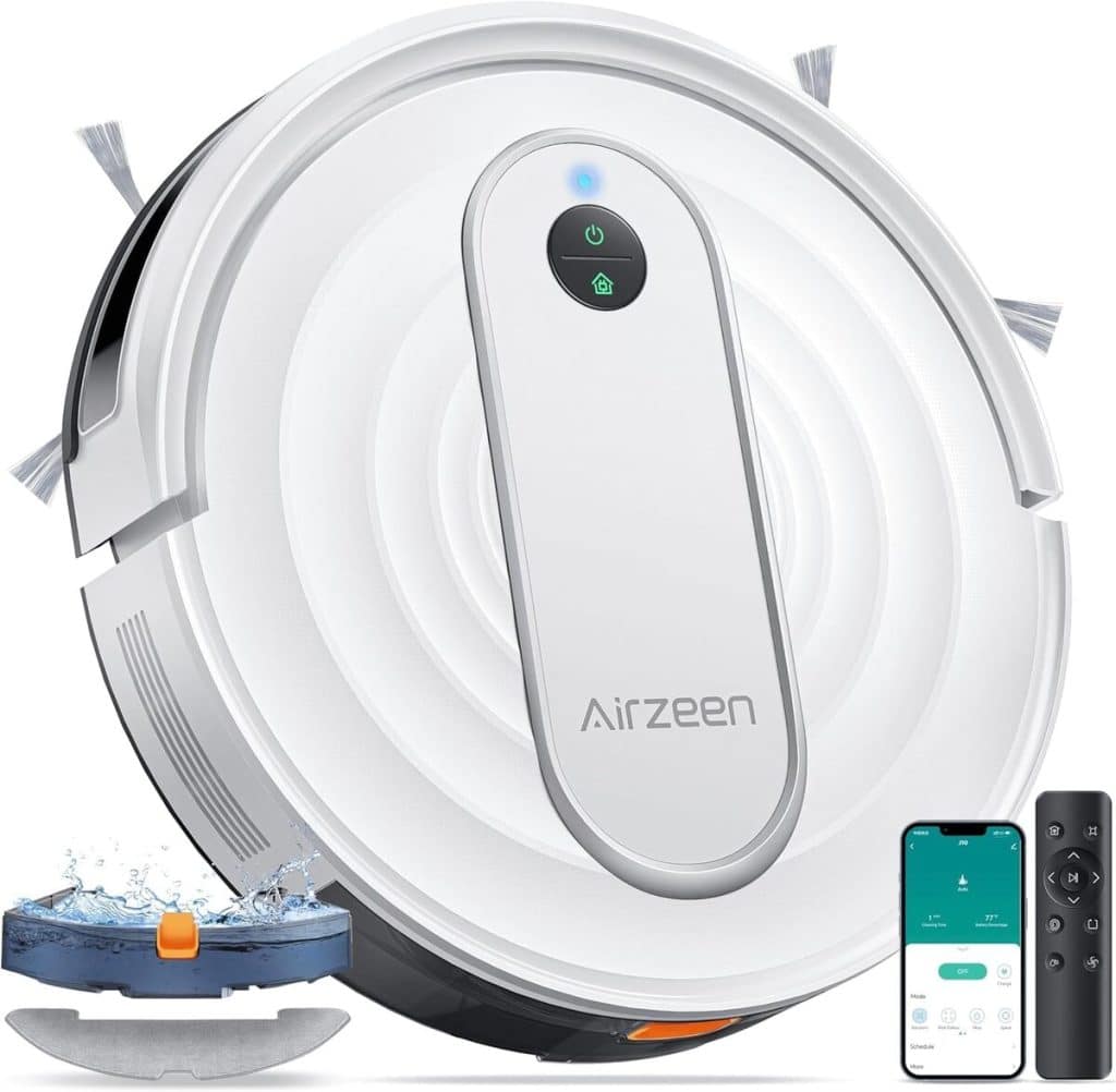 Test de l'aspirateur robot Airzeen 4000PA : puissant et silencieux