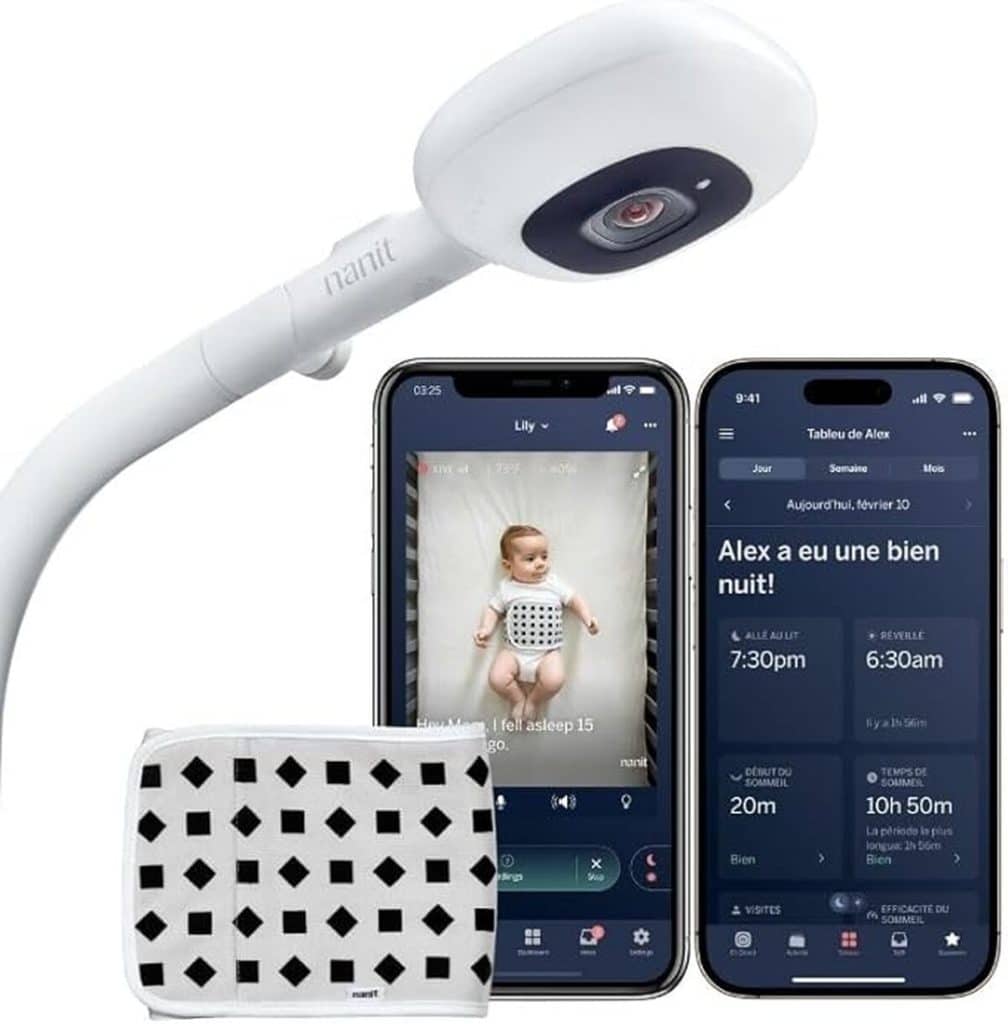 Test du nanit pro babyphone : caméra intelligente pour bébé