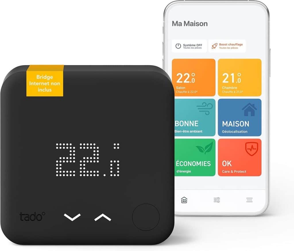Test du tado° Thermostat Connecté Black Edition : contrôle intelligent du chauffage
