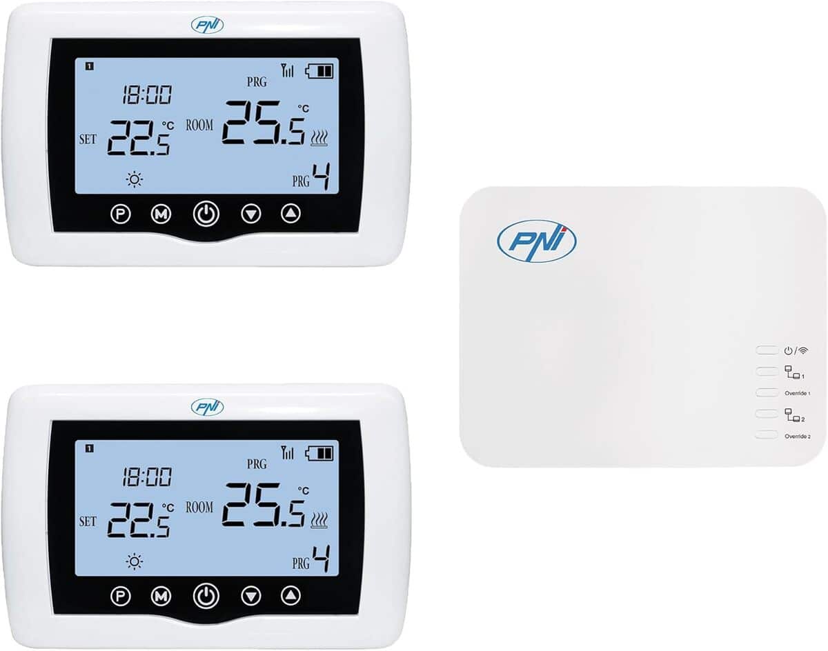 Test du thermostat intelligent PNI CT410 Pro : contrôle sans fil et connexion Wi-Fi