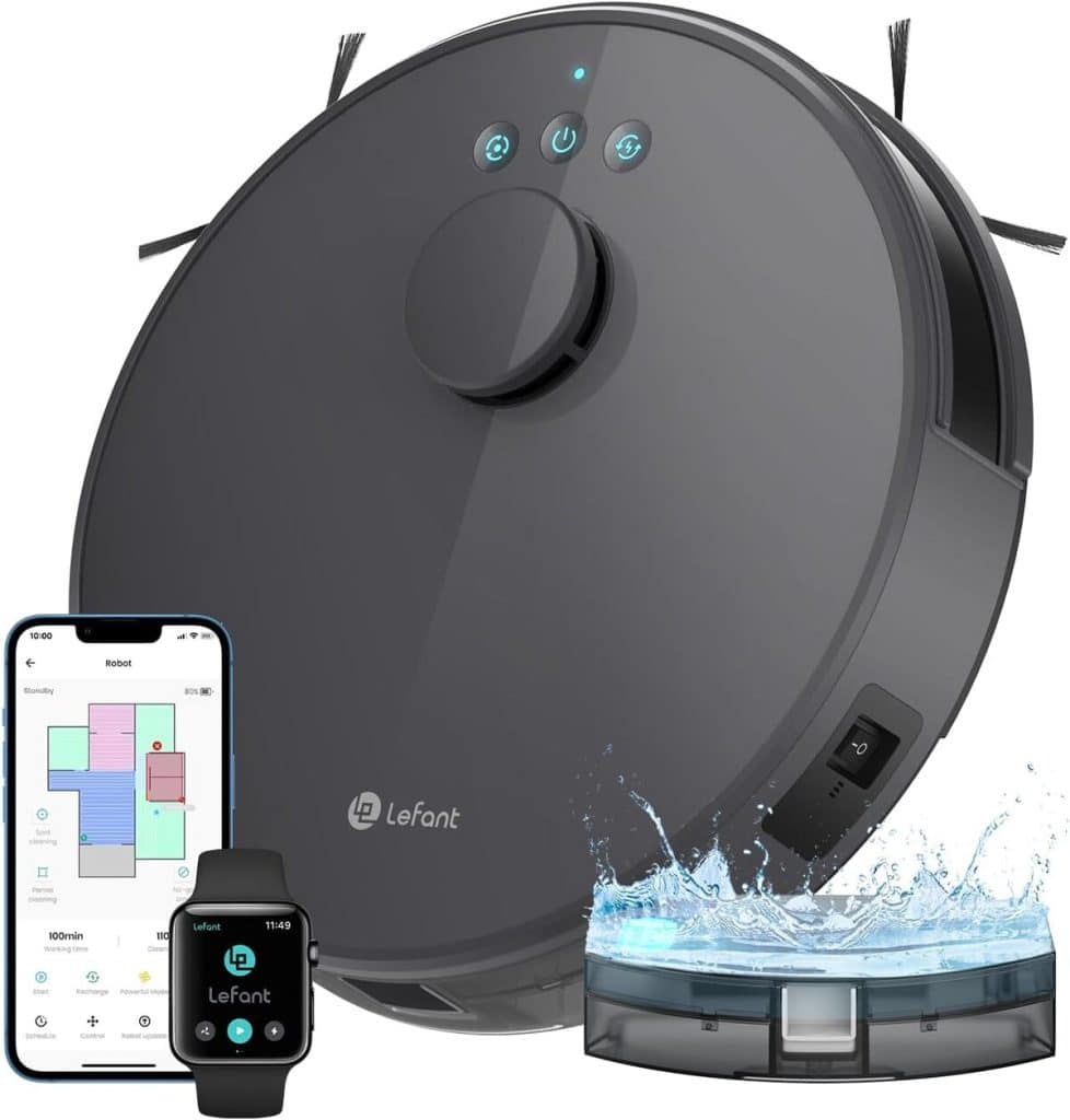 Test : lefant M1 robot aspirateur-laveur 2 en 1 ultra puissant