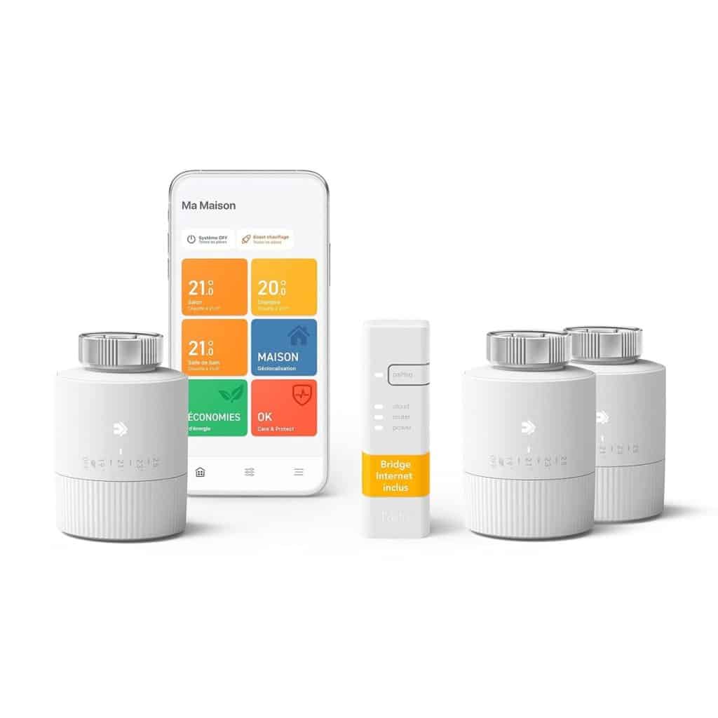 Test : tado° BASIC V3+ et ses têtes thermostatiques connectées