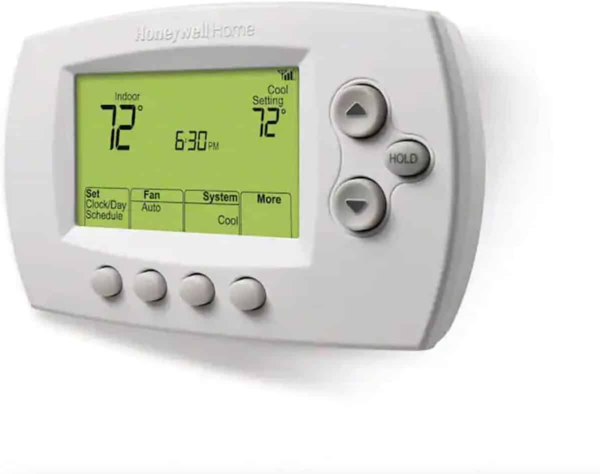 Test : thermostat Honeywell Wi-Fi 7 jours blanc
