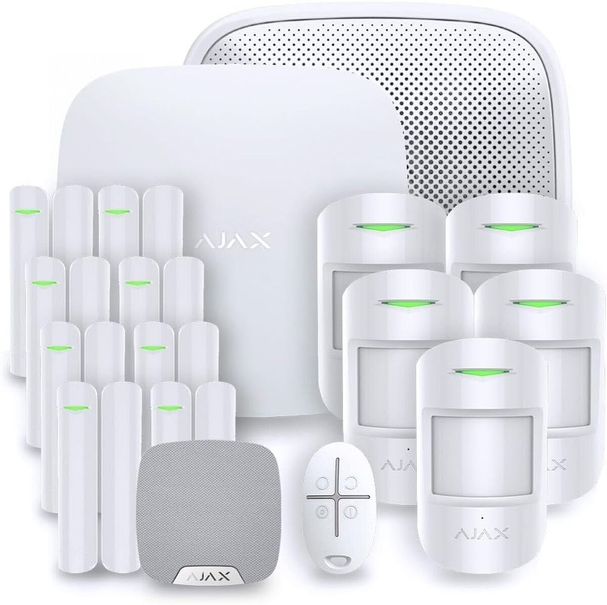 Test : alarme maison AJAX StarterKit Blanc - Kit 6 W