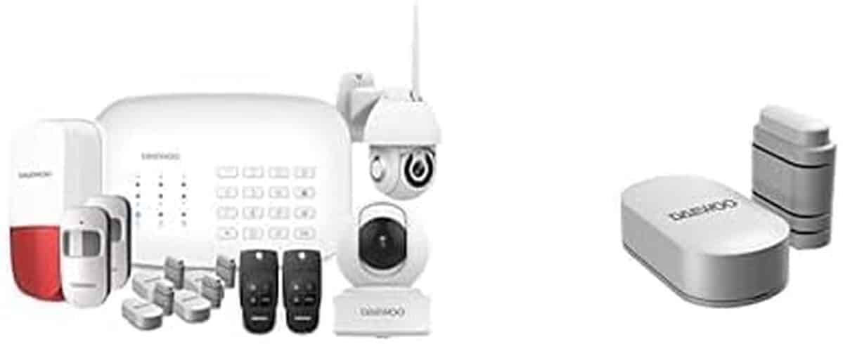 Test de l'alarme maison Daewoo Pack Premium WiFi avec caméras et sirène