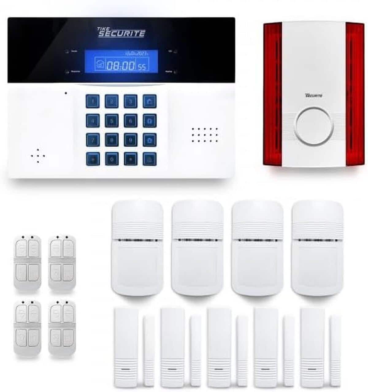 Test de l'alarme maison sans fil DNBi : protection complète pour 4 à 5 pièces