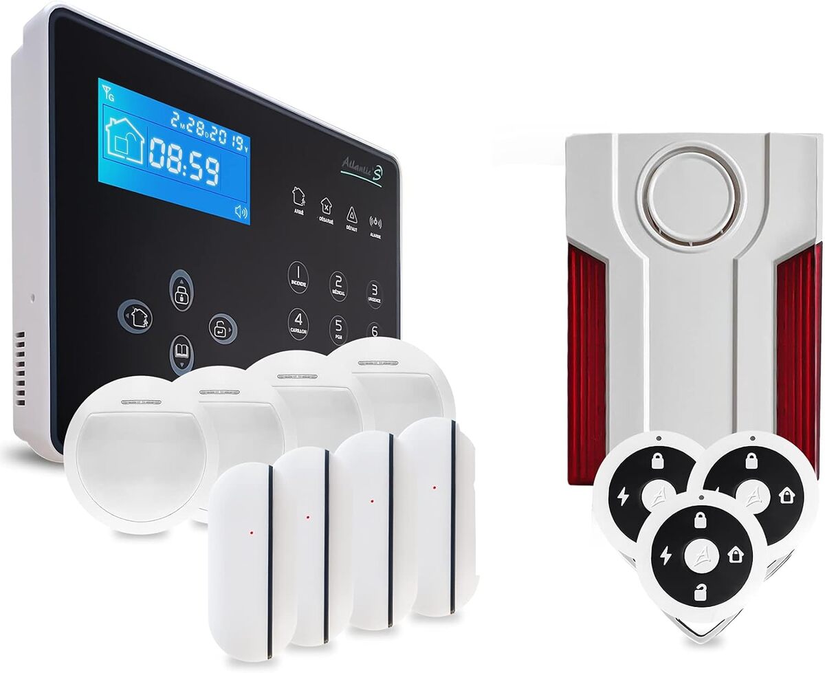 Test du pack alarme sans fil NEOS Kit 4 (MD-334R)