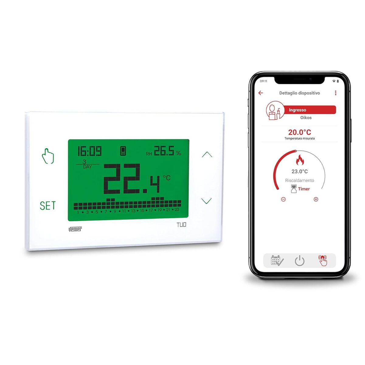Test du thermostat connecté Vemer VE795800 TUO 4G : l'allié intelligent pour votre chaudière