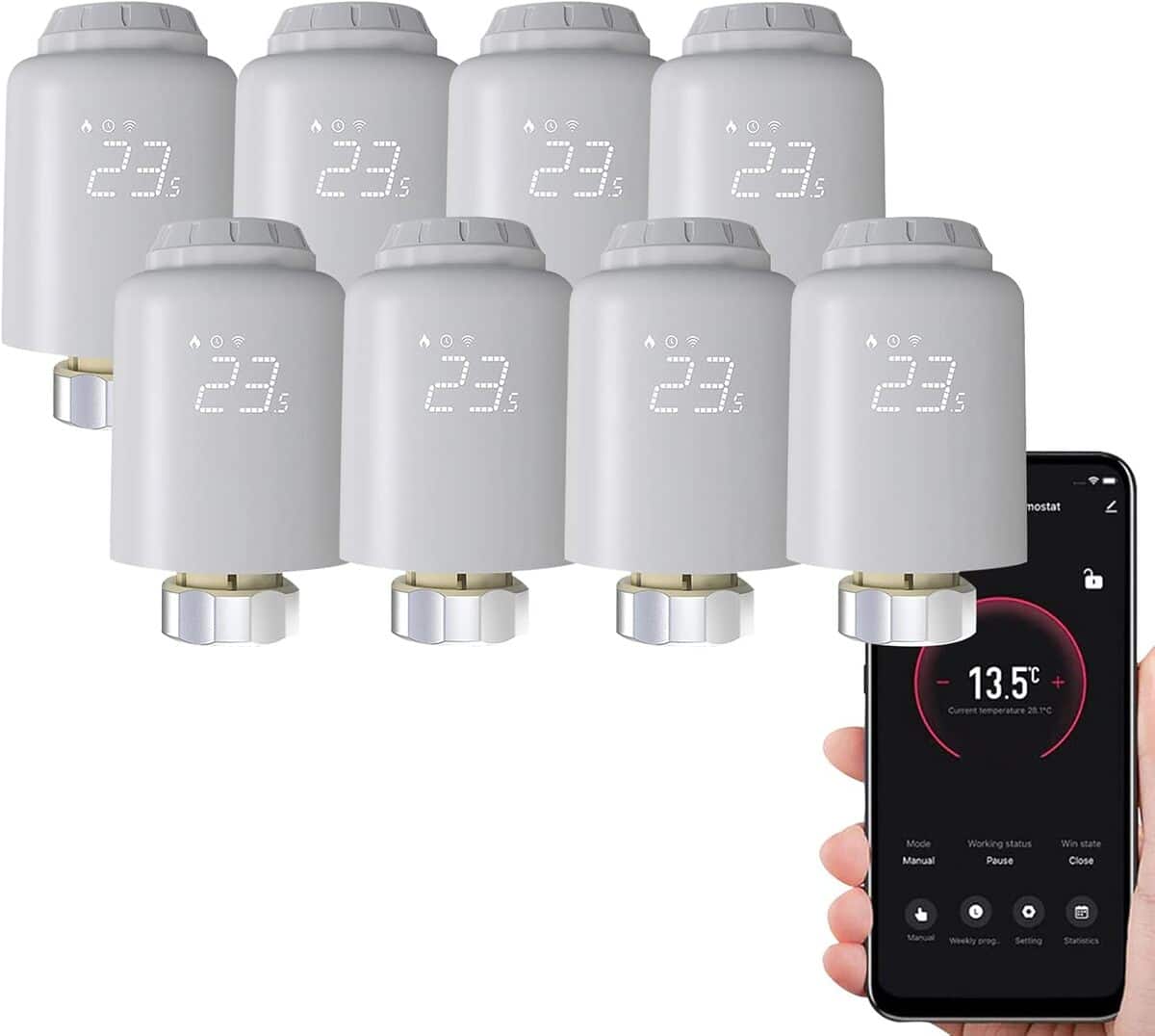 Test du thermostat Qiumi WiFi : intelligent et économe en énergie