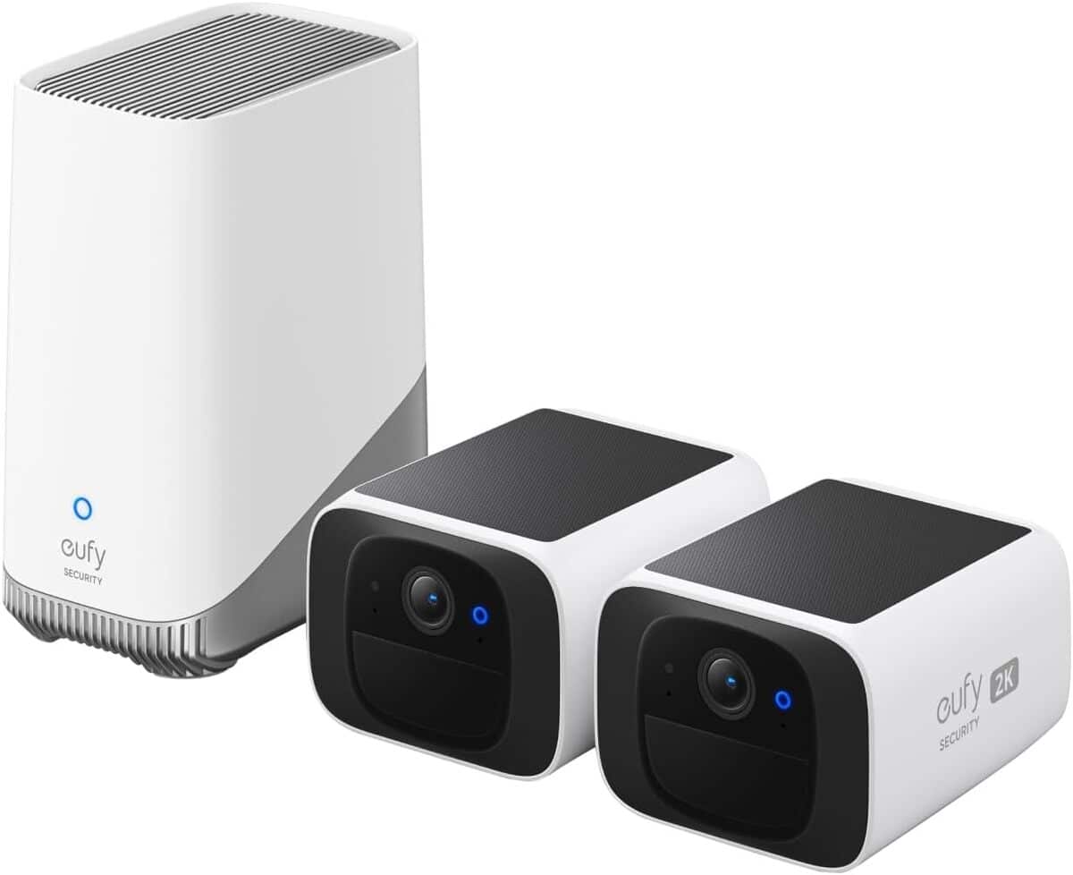 Test : eufy Security SoloCam S220 kit solaire 2K sans fil
