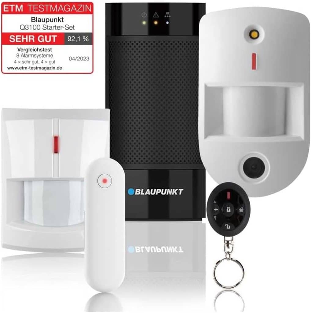 Test : système d'alarme sans fil Blaupunkt Q3600 complet et sécurisé
