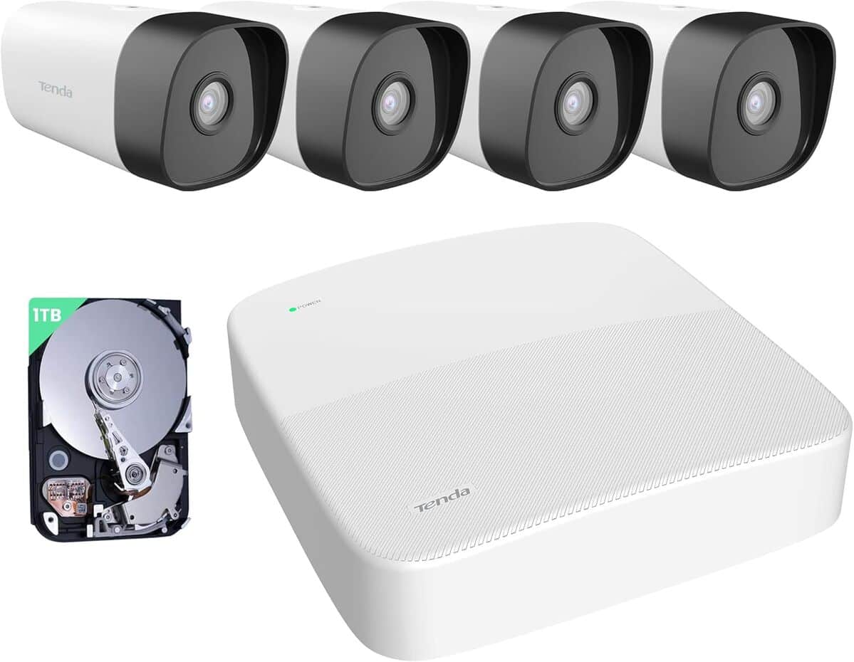 Test Tenda K4P-4TR-1T : caméra de surveillance performante