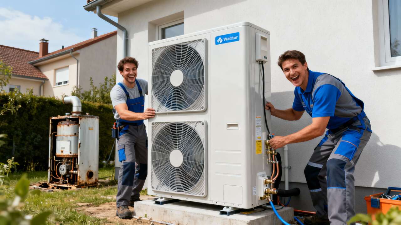 Comment remplacer un chauffage fioul par une pompe à chaleur air-eau ?