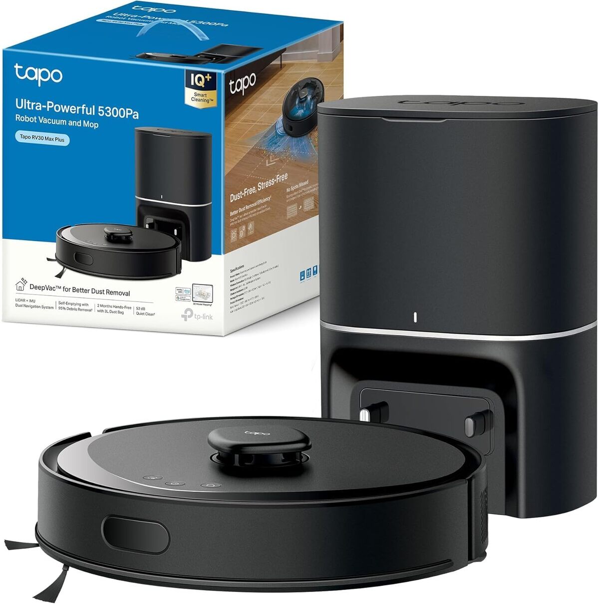 Test : aspirateur robot Tapo RV30Max Plus, puissance et silence assurés